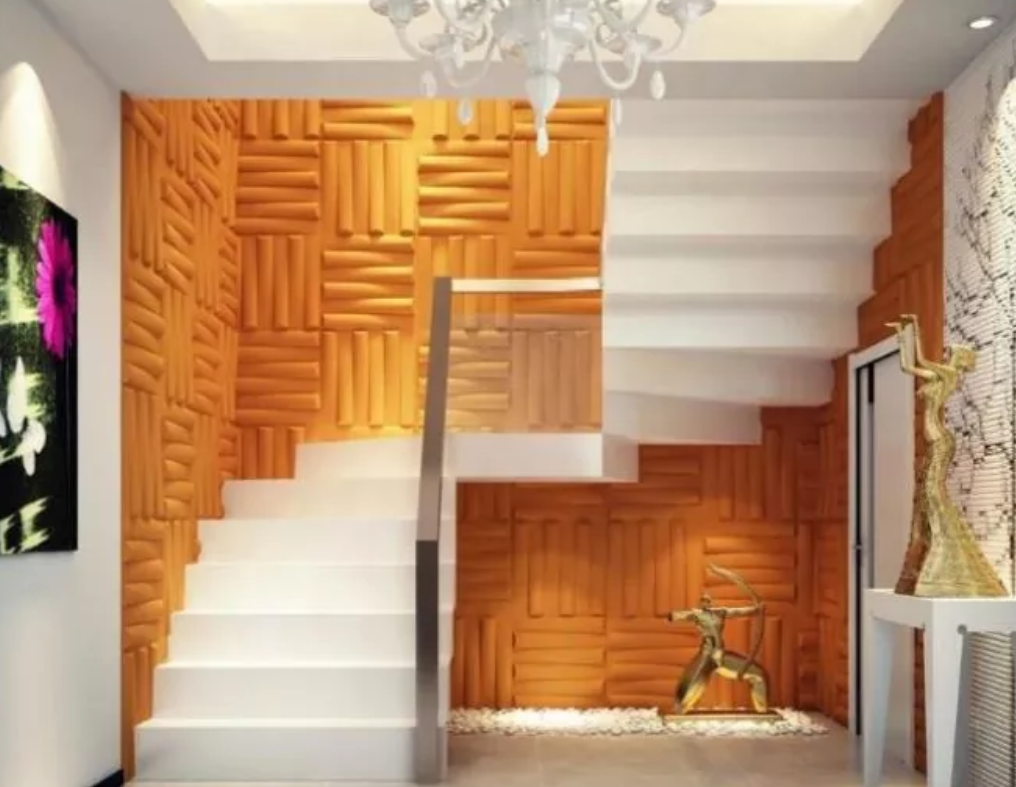 Wallpaper 3D minangka unsur dekorasi interior sing tambah populer